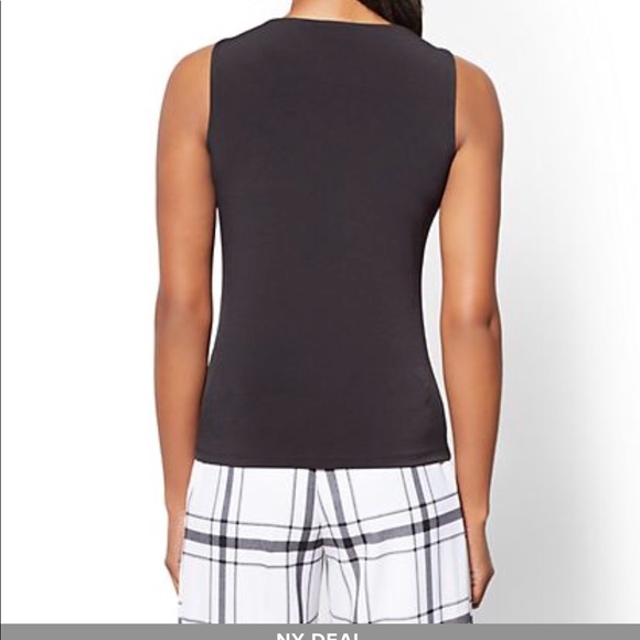 criss cross cut out blouse pink - Picture 2 of 3